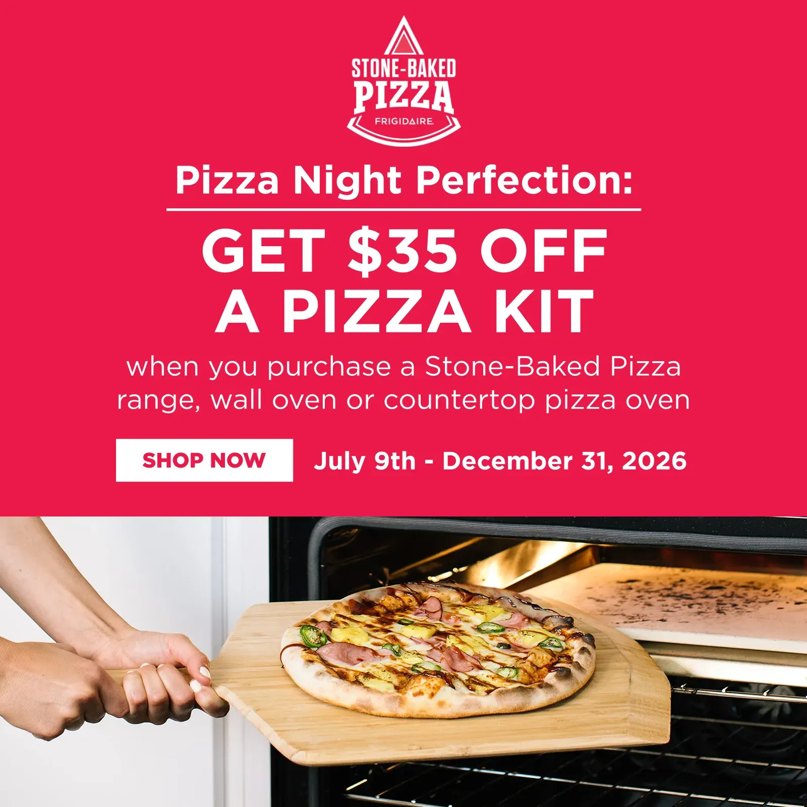 Frigidaire Pizza
